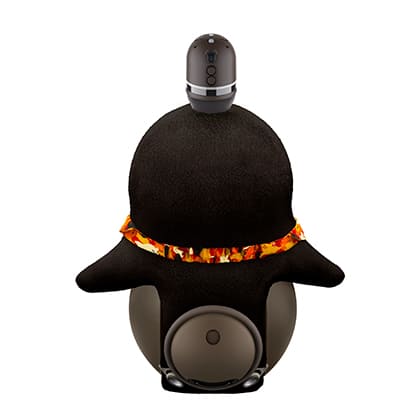 ハロウィンつけえり おばけ柄(ハロウィンキーホルダー付き