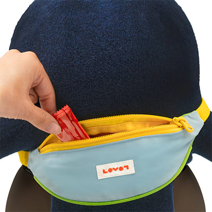 （中古）公式 LOVOT ショルダーバッグ ( ライトブルー ) 箱と取説無し LOVOTショルダーバッグ(ライトブルー) | LOVOT ウェブストア