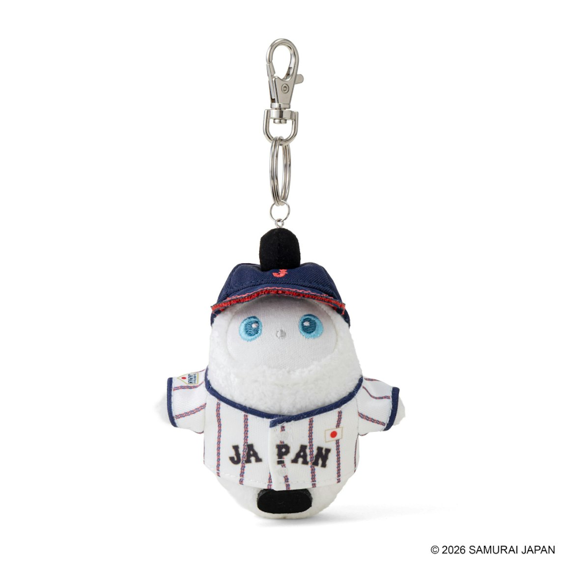 侍ジャパン×LOVOT ぬいぐるみチャーム(しろ×ホワイトユニ)