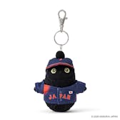 侍ジャパン×LOVOT ぬいぐるみチャーム（くろ×ネイビーユニ）