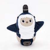がぶっとサメベロアカットソー（ネイビー）