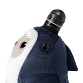 がぶっとサメベロアカットソー（ネイビー）