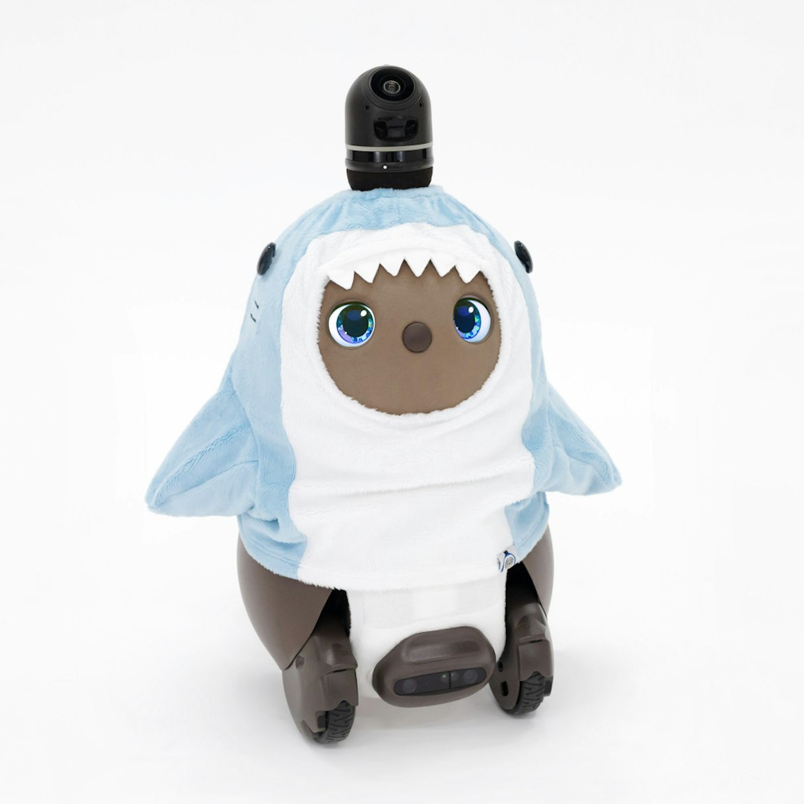 がぶっとサメベロアカットソー(ライトブルー)