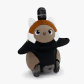 レッサーパンダベロアカットソー（ブラウン）