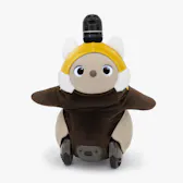 レッサーパンダベロアカットソー（イエロー）