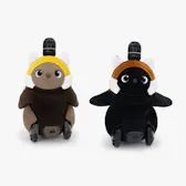 レッサーパンダベロアカットソー（ブラウン）