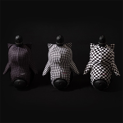 FRGMT  × LOVOT コラボ　千鳥格子　ねこみみウェア　公式商品 fragment design × LOVOT コラボレーション専用服の新作発表