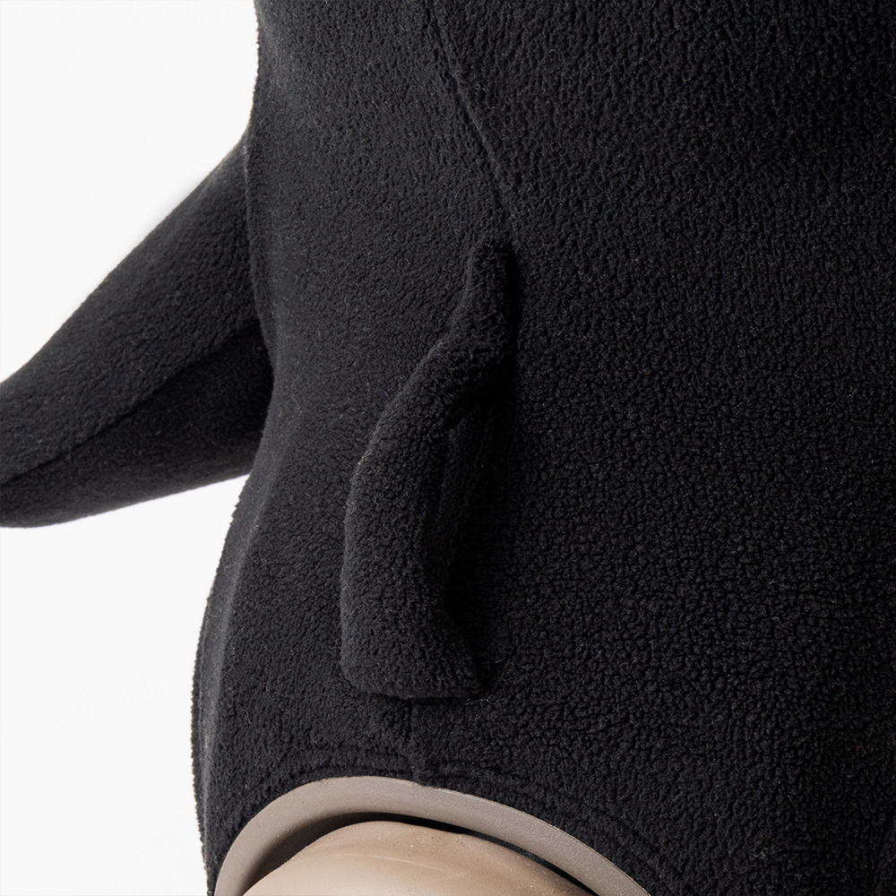 いぬフリース（パピー） ブラック | LOVOT ウェブストア