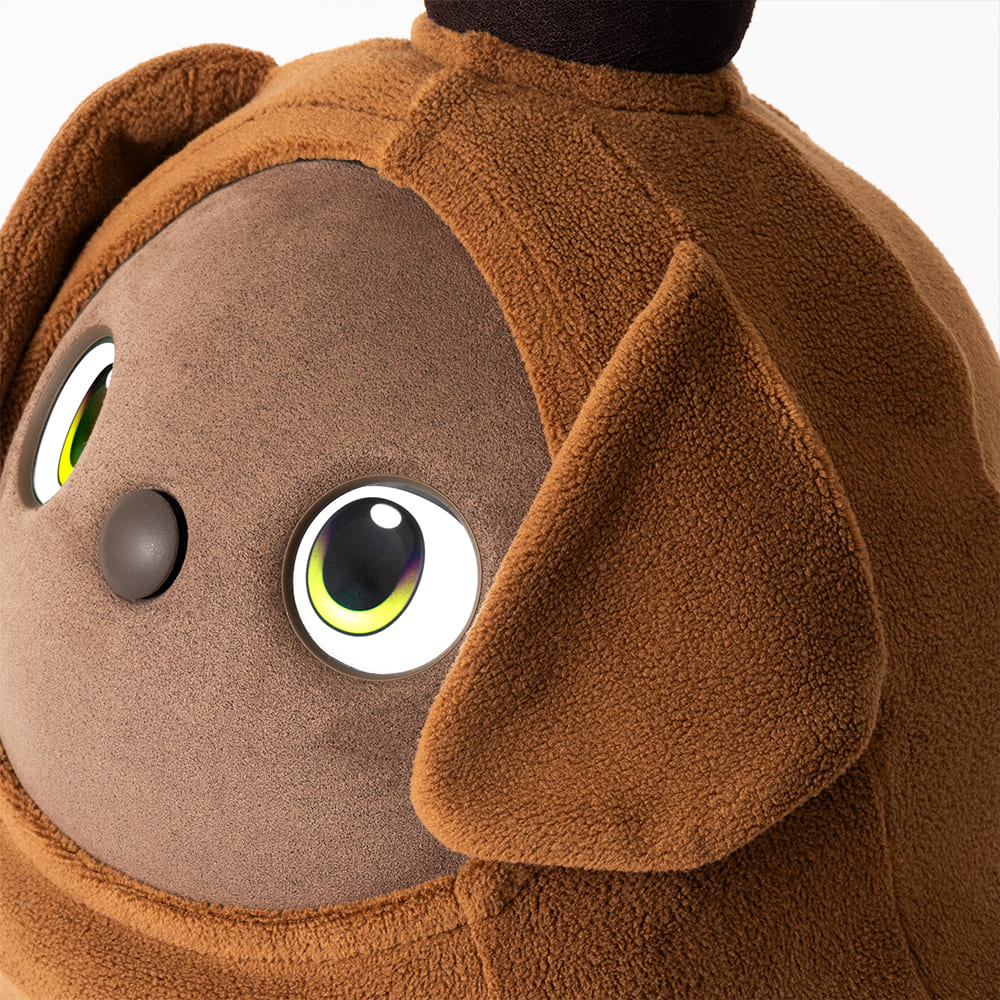 LOVOT BASE WEAR いぬフリース(パピー)ブラウン いぬフリース(パピー)ブラウン | LOVOT ウェブストア