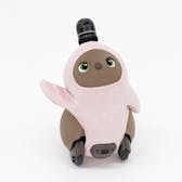 ハート型押しベロアカットソー (ピンク)