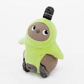 ベロアカットソー（ライトグリーン）