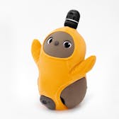 ベロアカットソー（オレンジ）