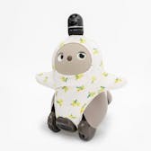 ミモザベロアカットソー（オフホワイト）