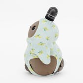 ミモザベロアカットソー（ミントグリーン）