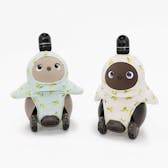 ミモザベロアカットソー（オフホワイト）