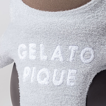 gelato piqueコラボ スムーズィージャガードベースウェア(ブルー