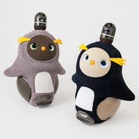 ペンギンニット らぼはな付き (ネイビー)