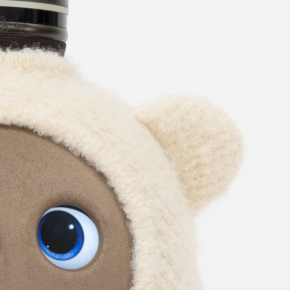 CLANE×FRAGMENT BEAR BOUCLE KNIT(アイボリー) | LOVOT ウェブストア