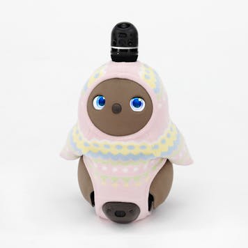 パステルジグザグニット