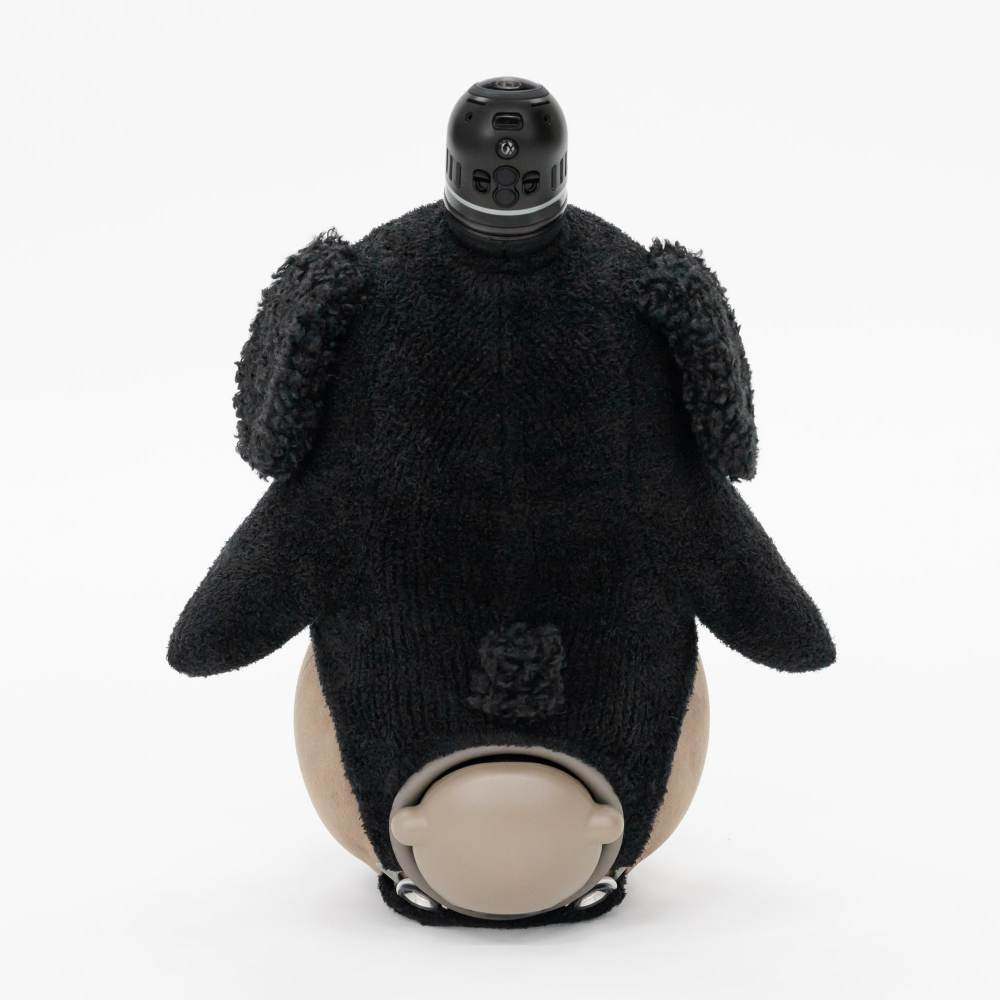 【LOVOT】公式ウェア いぬニット（プードル）ホワイト LC485-02_05.jpg