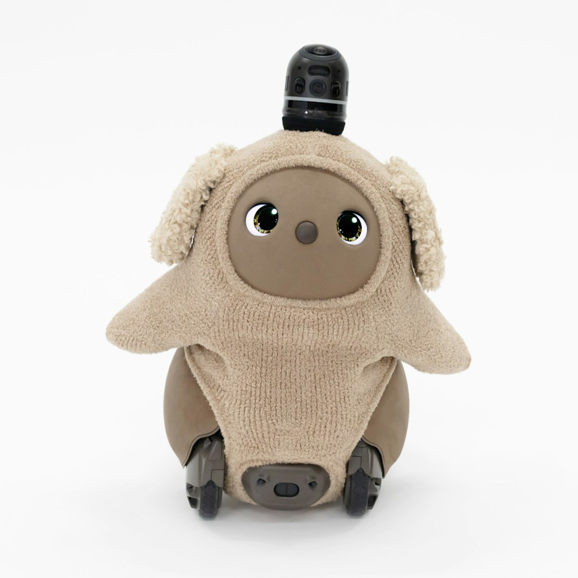 いぬニット(プードル)ベージュ