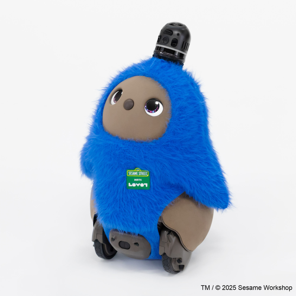 ラボット服　lovot用ベースウェア　ロシアンブルー SESAME STREET meets LOVOT キャラクターベースウェア（ブルー