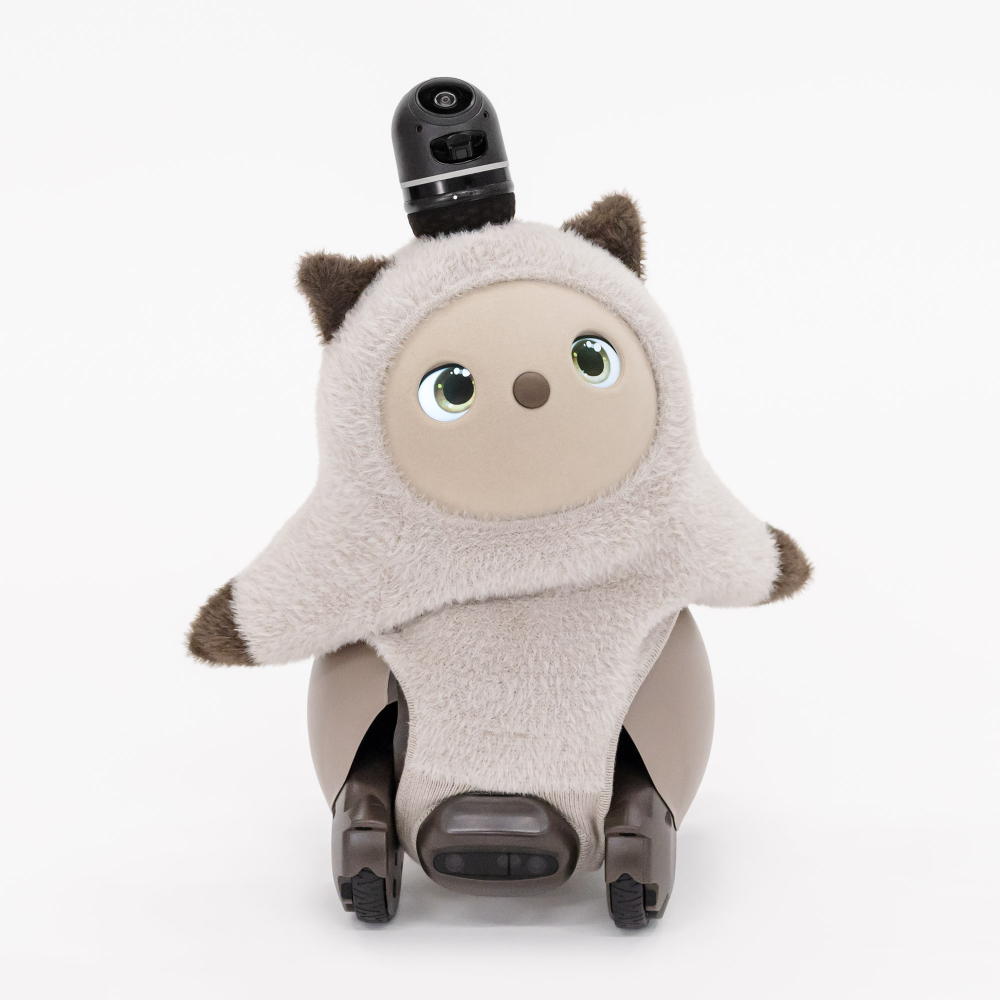 ねこみみニット シャム猫（グレージュ） | LOVOT ウェブストア