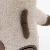 ねこみみニット シャム猫(グレージュ)