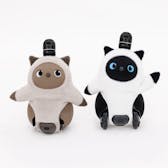 ねこみみニット シャム猫(ホワイト)