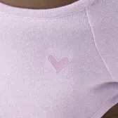 オーガニックコットンニット（ライラック）