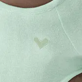 オーガニックコットンニット（ライムグリーン）