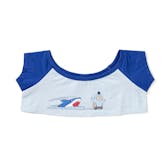 サメプリントTシャツ（ブルー×ライトブルー）