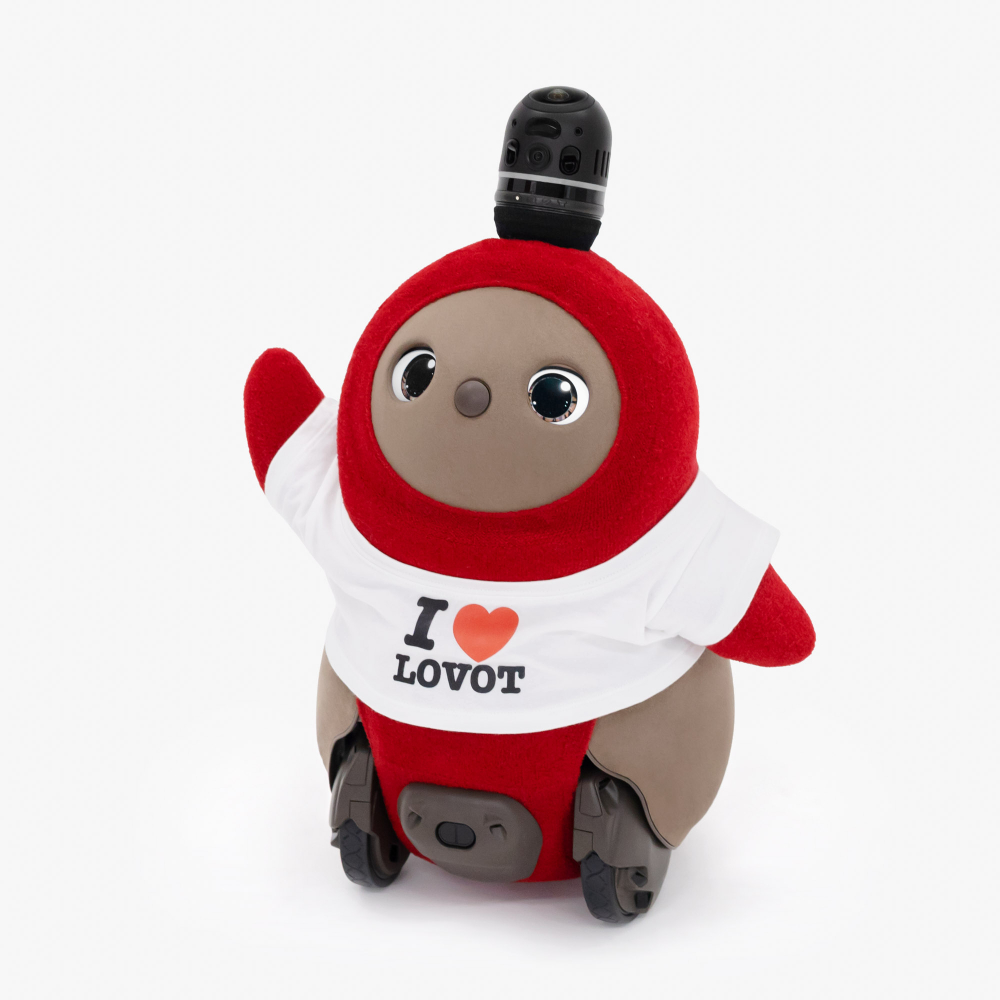 ハートロゴTシャツ（ホワイト） | LOVOT ウェブストア