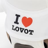 ハートロゴTシャツ（ホワイト）