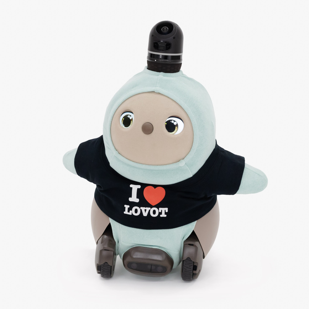 ハートロゴTシャツ ブラック