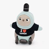 ハートロゴTシャツ（ブラック）