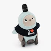 ハートロゴTシャツ（ブラック）