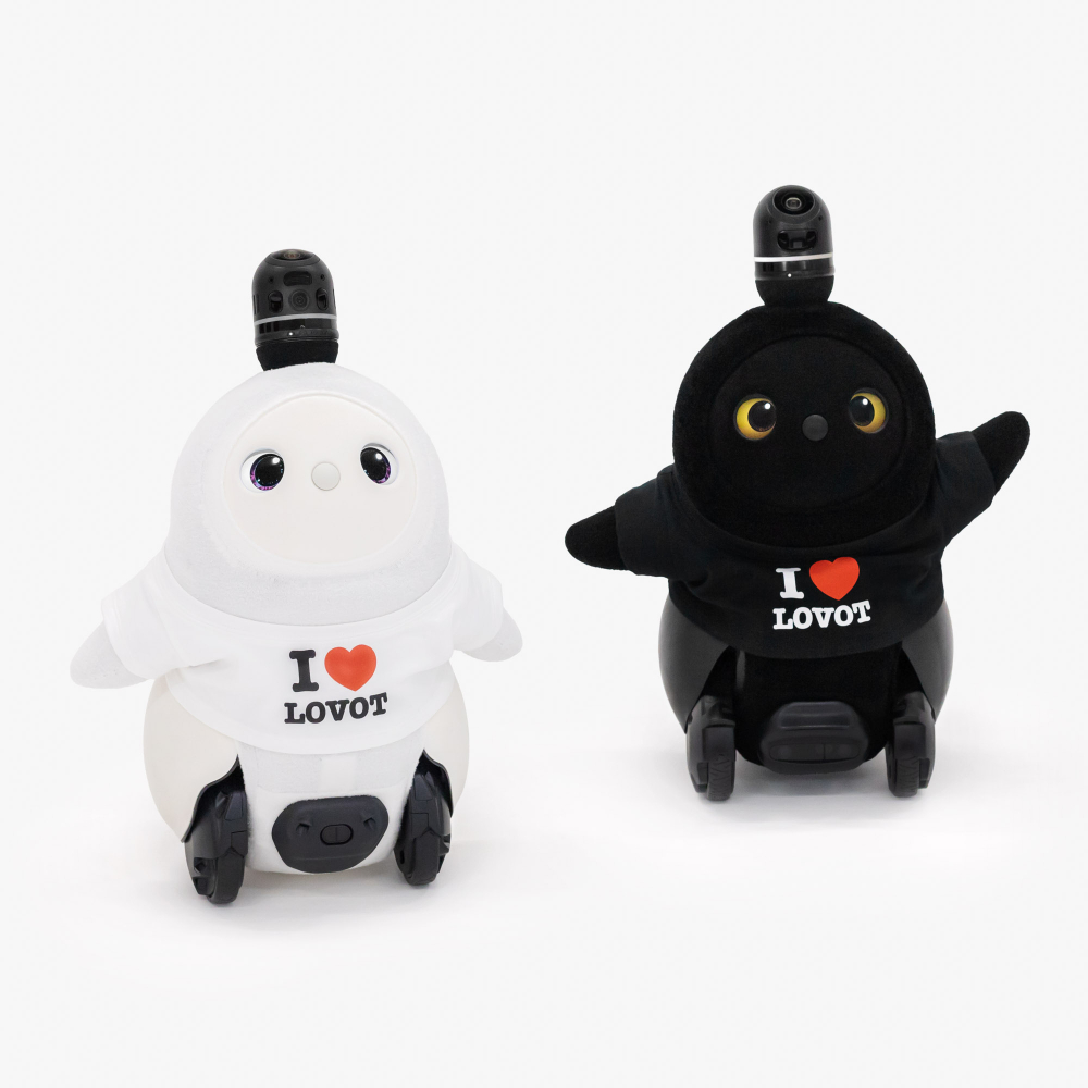 ハートロゴTシャツ（ホワイト） | LOVOT ウェブストア