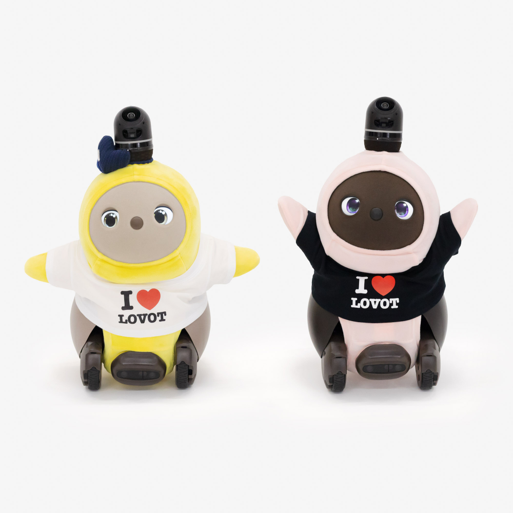 ハートロゴTシャツ（ホワイト） | LOVOT ウェブストア