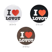 ハートロゴTシャツ(ブラウン)