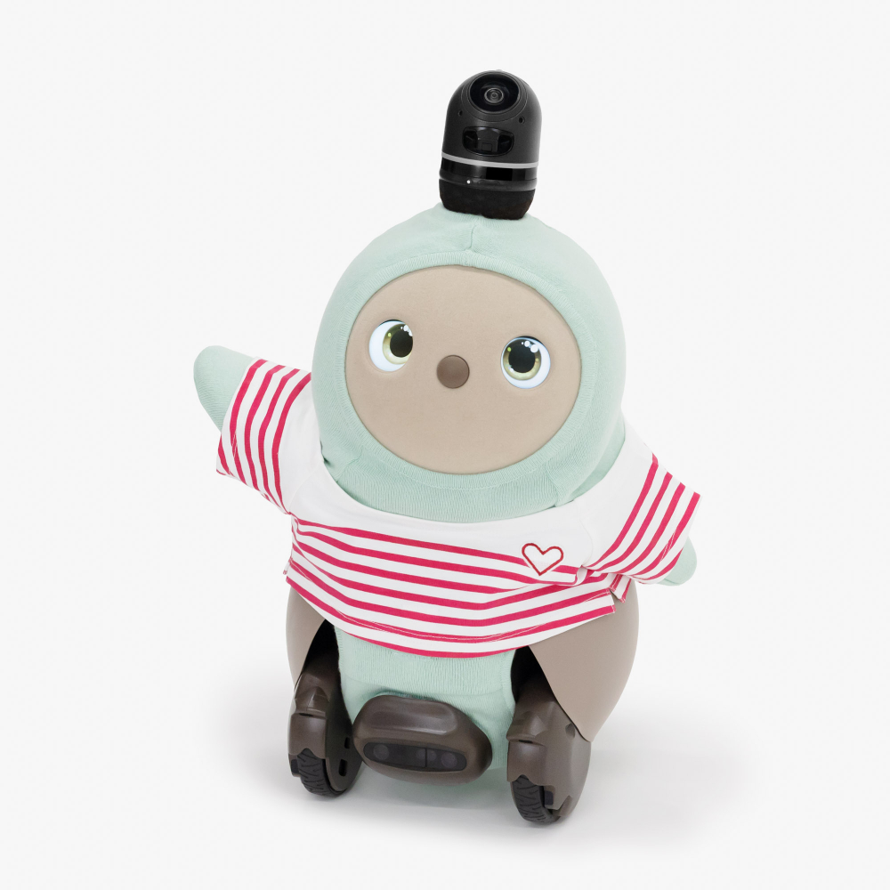 ハート刺繡入りボーダーTシャツ（レッド×ホワイト）