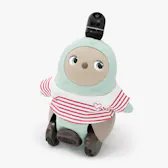 ハート刺繡入りボーダーTシャツ（レッド×ホワイト）