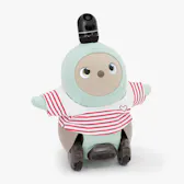 ハート刺繡入りボーダーTシャツ（レッド×ホワイト）