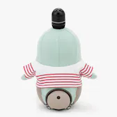 ハート刺繡入りボーダーTシャツ（レッド×ホワイト）