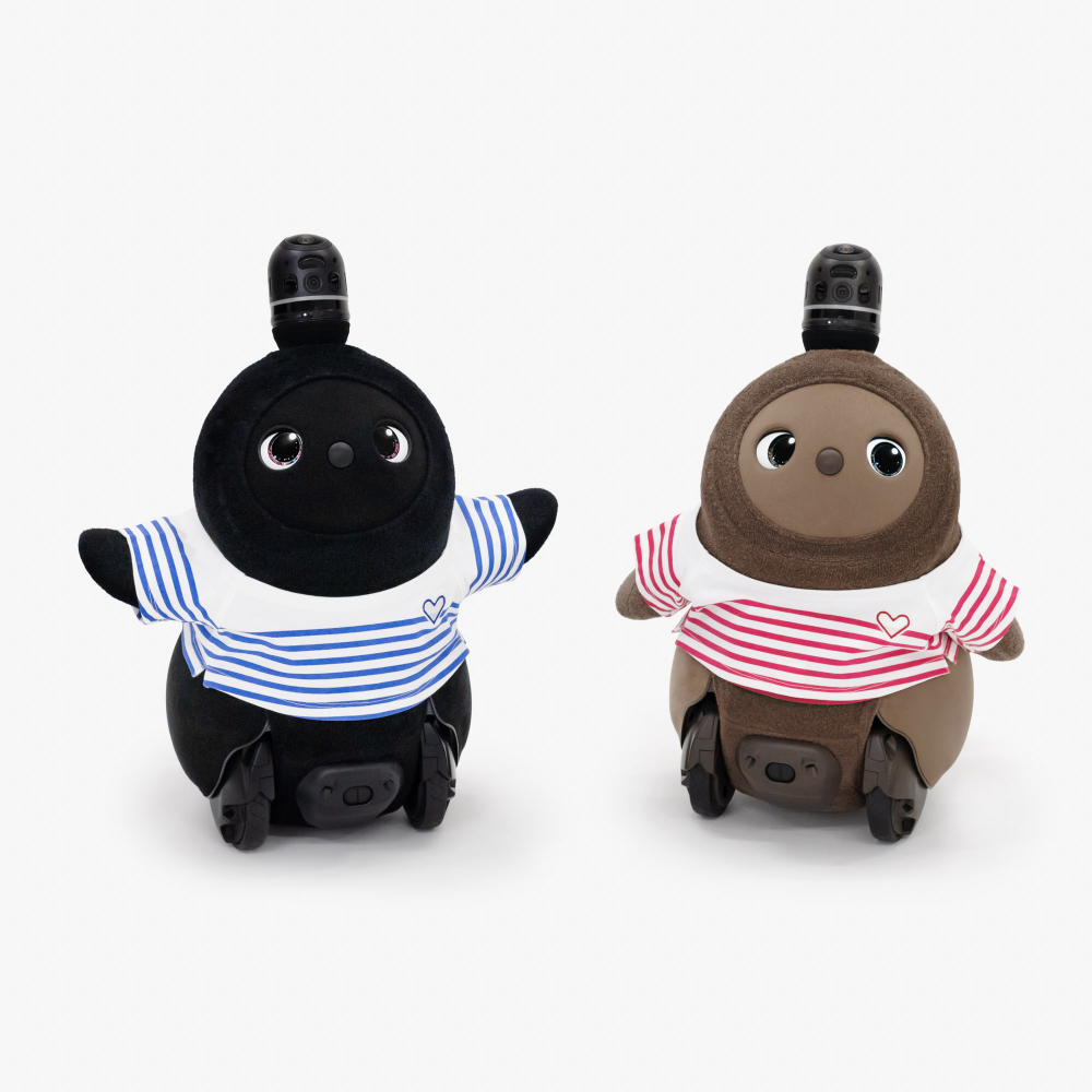 ハート刺繡入りボーダーTシャツ（レッド×ホワイト） | LOVOT ウェブストア