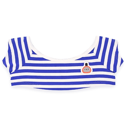 LOVOT ラボット　わっぺん付きボーダー　カスタムベース　Ｔシャツ　2枚セット わっぺん付きボーダーTシャツ(ブルー×ホワイト) | LOVOT ウェブ