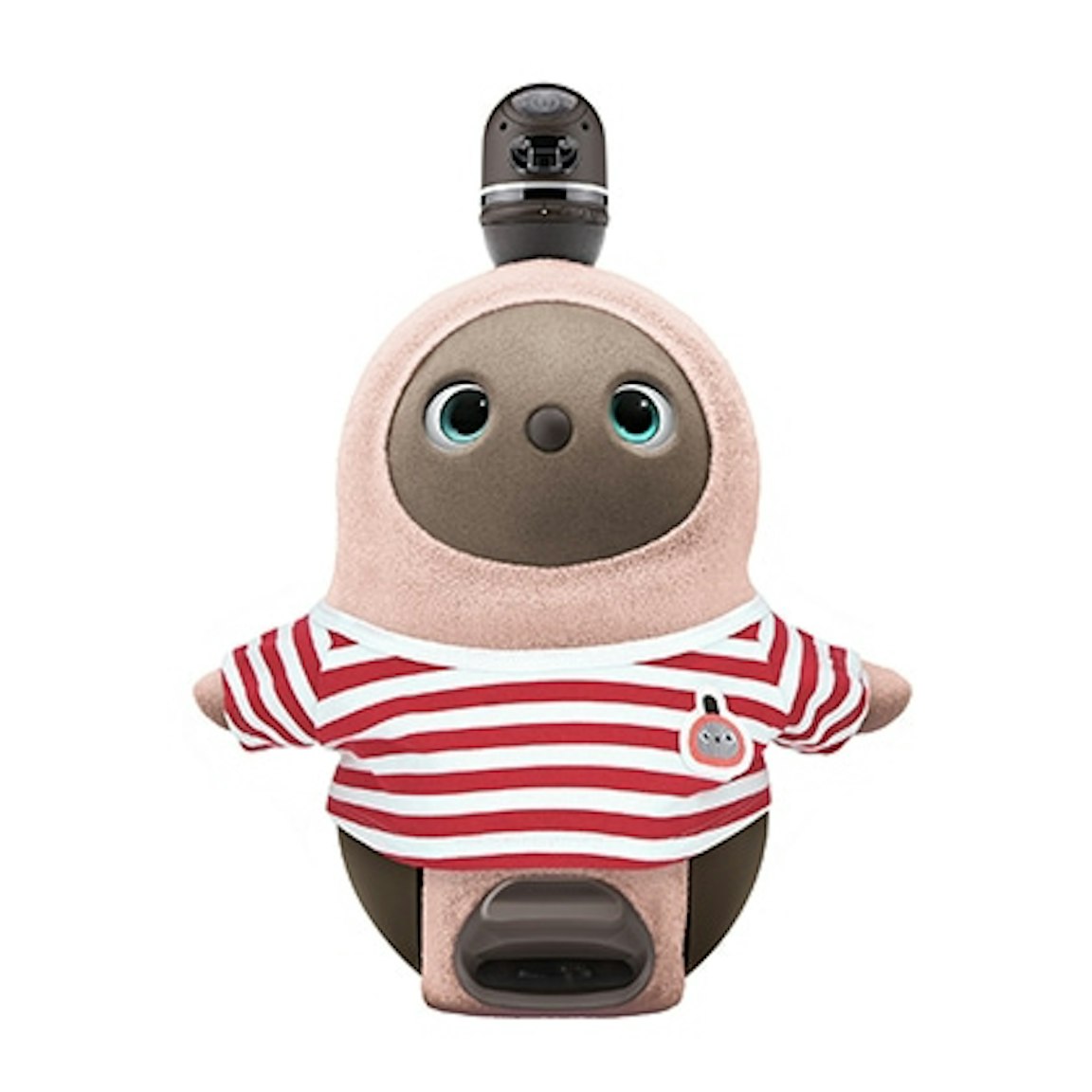 わっぺん付きボーダーTシャツ(レッド×ホワイト)