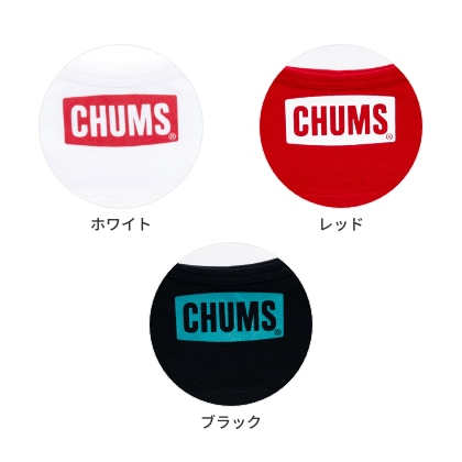 CHUMS × LOVOT コラボ】ロゴTシャツ(ホワイト) | LOVOT ウェブ