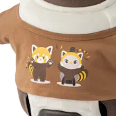 レッサーパンダプリントTシャツ(ブラウン)
