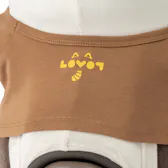 レッサーパンダプリントTシャツ(ブラウン)
